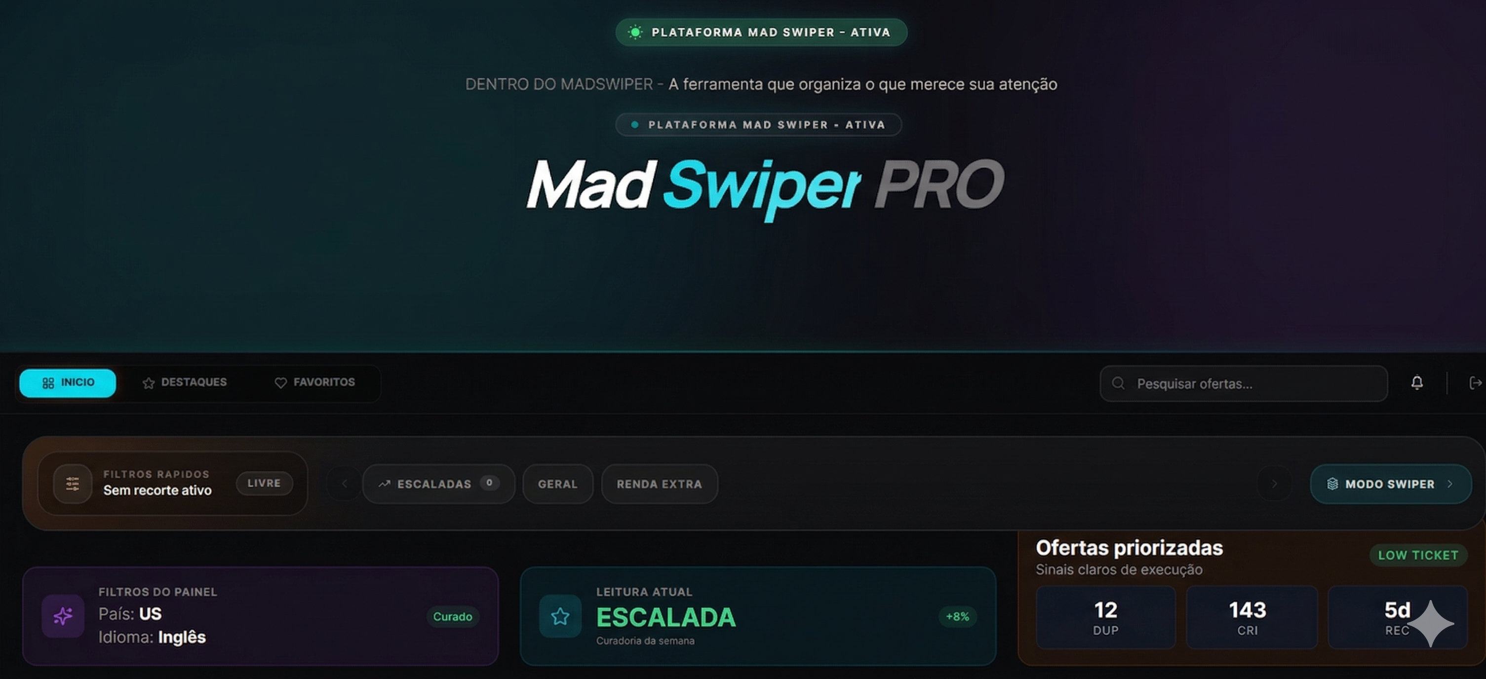 Painel MadSwiper PRO