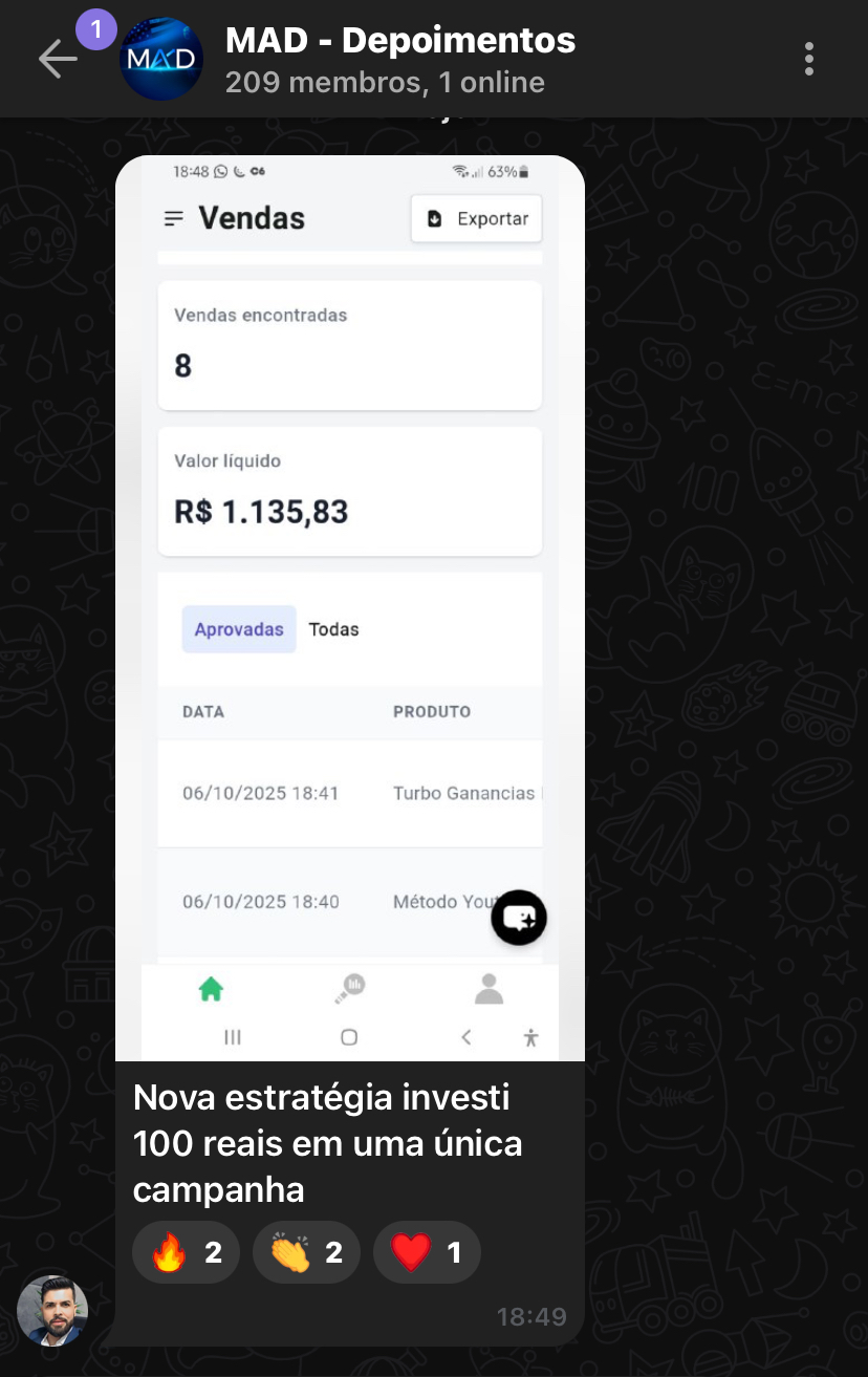 Depoimento de aluno 12