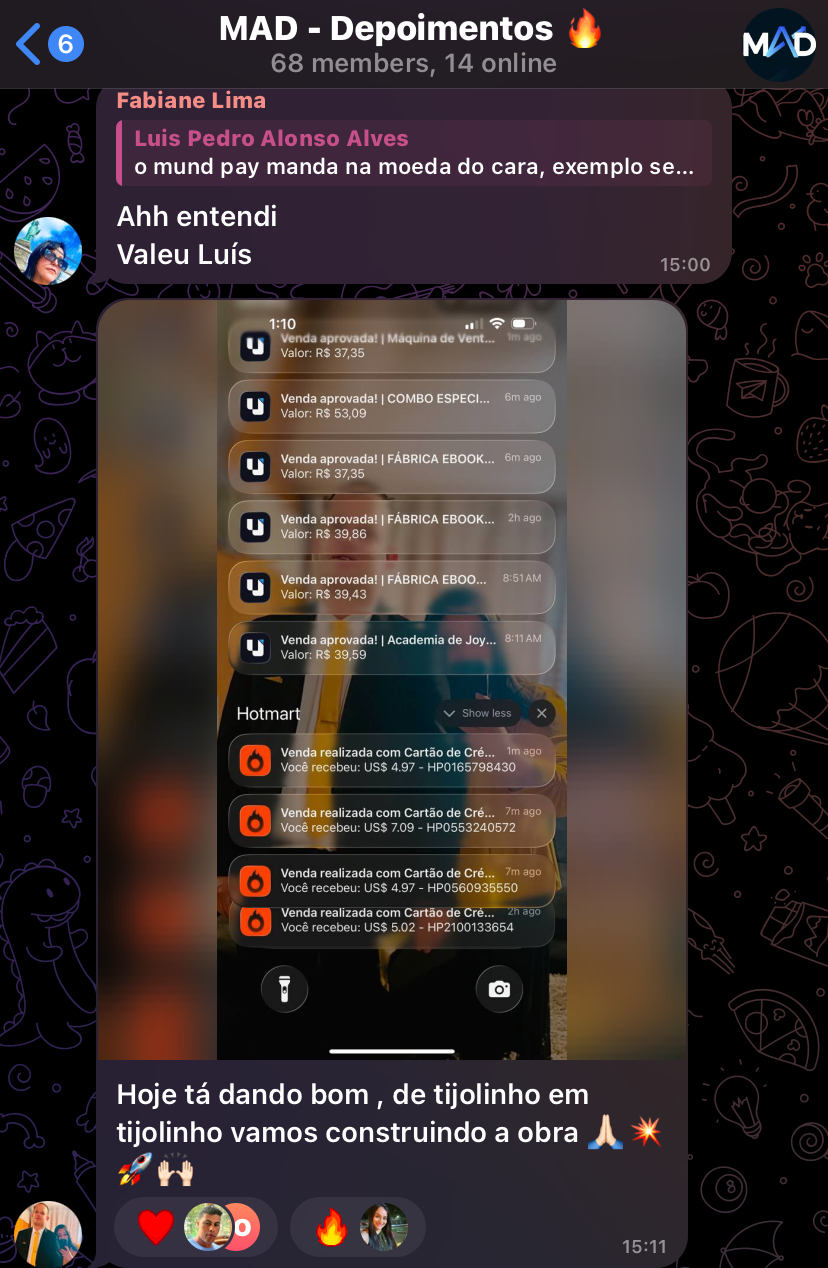 Depoimento de aluno 8
